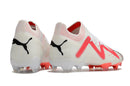 Chuteira Campo Puma Future Ultimate FG- Branco/Rosa