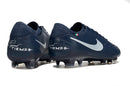 Chuteria Campo Nike Tiempo Legend 10  Elite LUXE Limitada FG- Azul Escuro