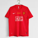 Camisa Manchester United 2007/2008 Retrô  - Nike Vermelha