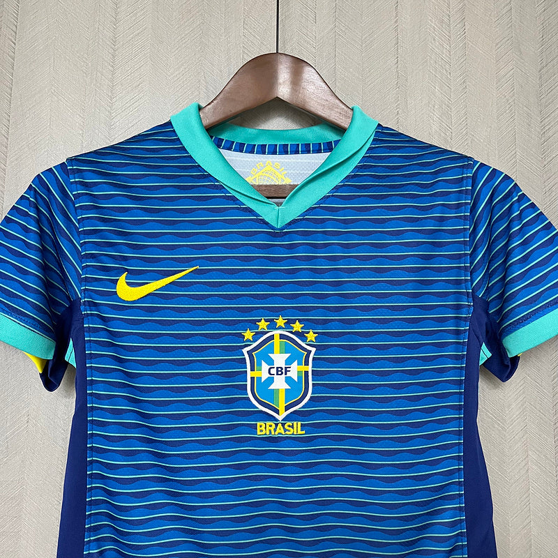 Camisa Seleção Brasil 2 24/25 Nike - Azul  - (Feminina)