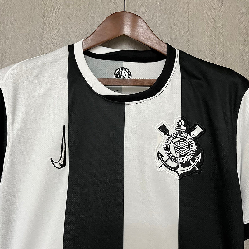 Camisa Nike Corinthians Uniforme III 24/25 Masculina - Preto Branco