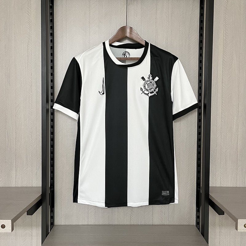 Camisa Nike Corinthians Uniforme III 24/25 Masculina - Preto Branco