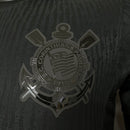 Camisa Corinthians All Black  24/25  - Nike Versão Jogador Preta
