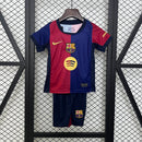 Kit Infantil Barcelona 24/25 –  Azul/Vermelho