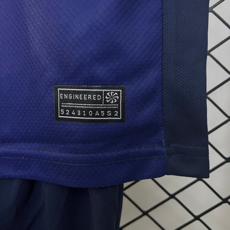 Kit Infantil Barcelona 24/25 –  Azul/Vermelho