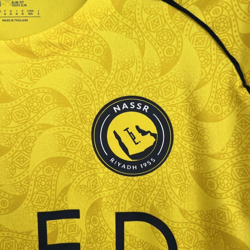 Camisa Al-Nassr 25/26 Torcedor - Amarela