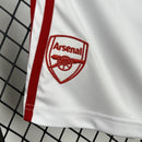 Kit Infantil Arsenal Casa 25/26 –  Vermelho/Branco