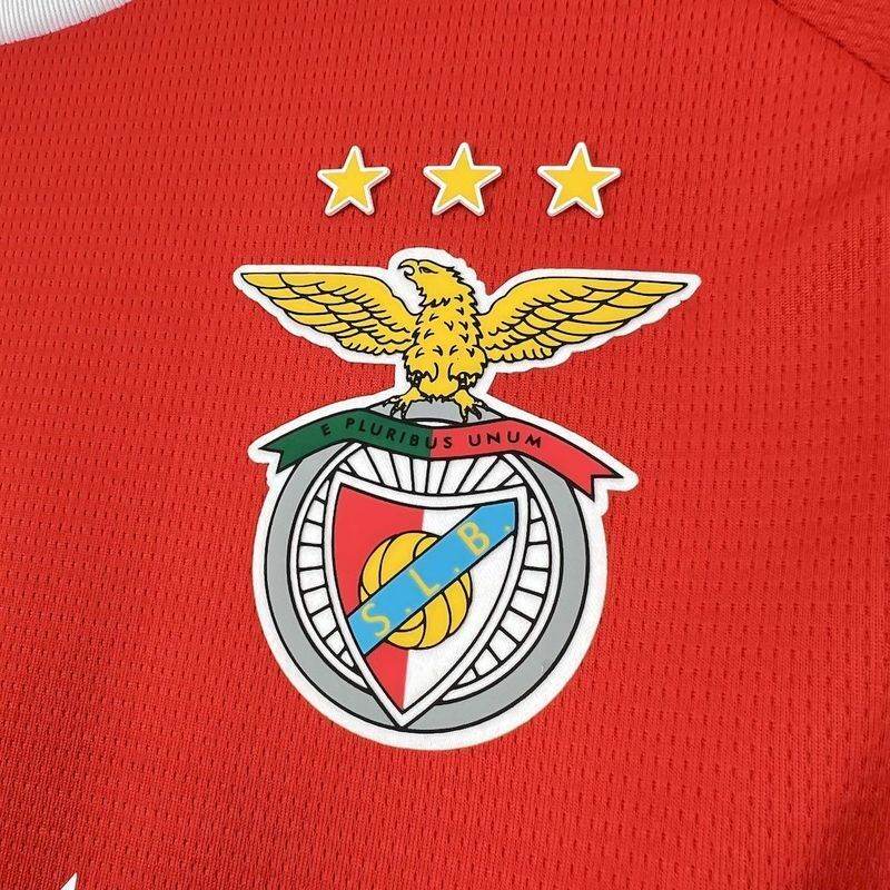 Camisa Benfica Casa 25/26 Masculina - Torcedor Adidas Vermelho