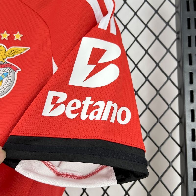 Camisa Benfica Casa 25/26 Masculina - Torcedor Adidas Vermelho