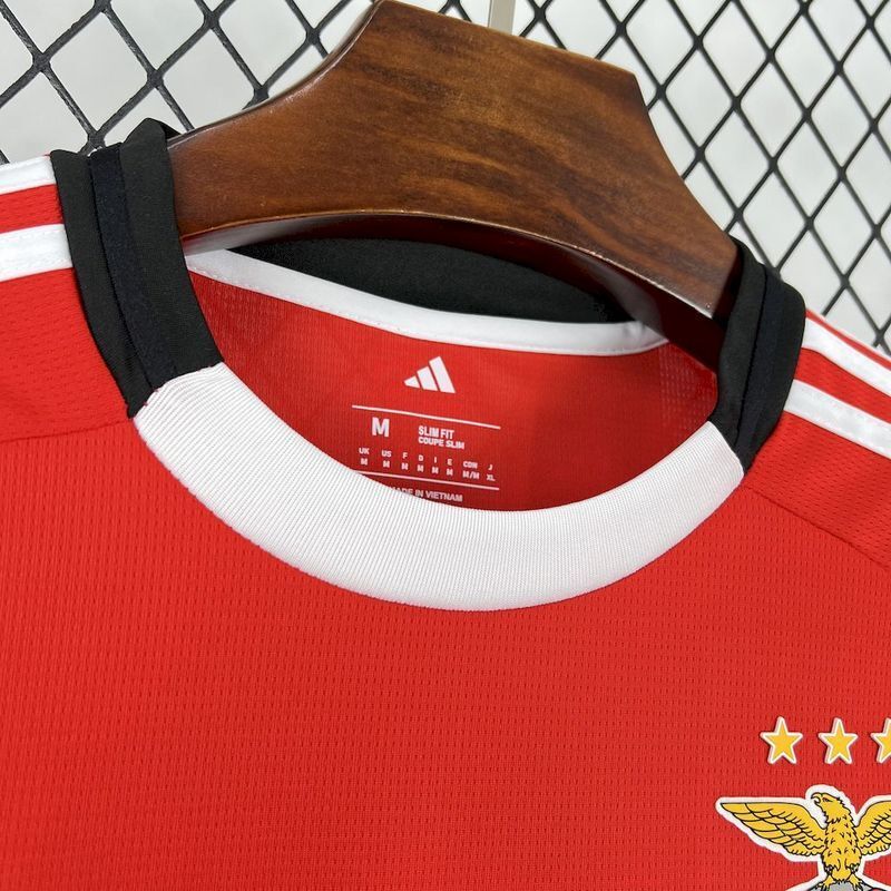 Camisa Benfica Casa 25/26 Masculina - Torcedor Adidas Vermelho