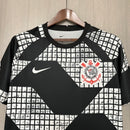 Camisa Nike Corinthians II Pro 25/26 Masculina - Preto+Branco