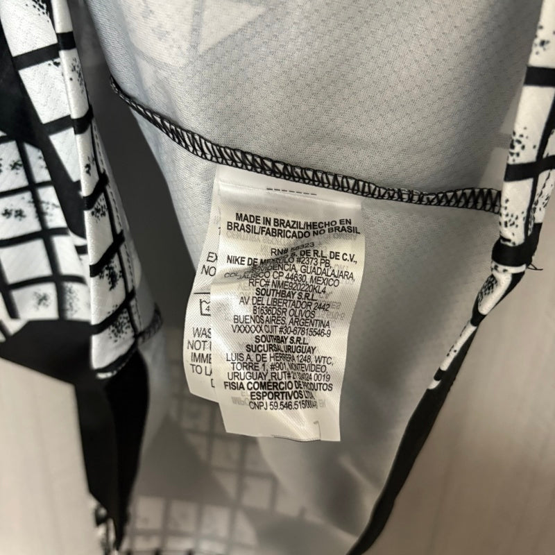 Camisa Nike Corinthians II Pro 25/26 Masculina - Preto+Branco