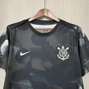 Camisa Nike Corinthians PRÉ JOGO 25/26 Masculina - Preto+Branco