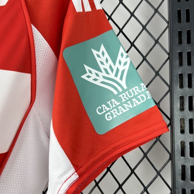 Camisa Granada 25/26 Casa  -  Torcedor Masculina Vermelha