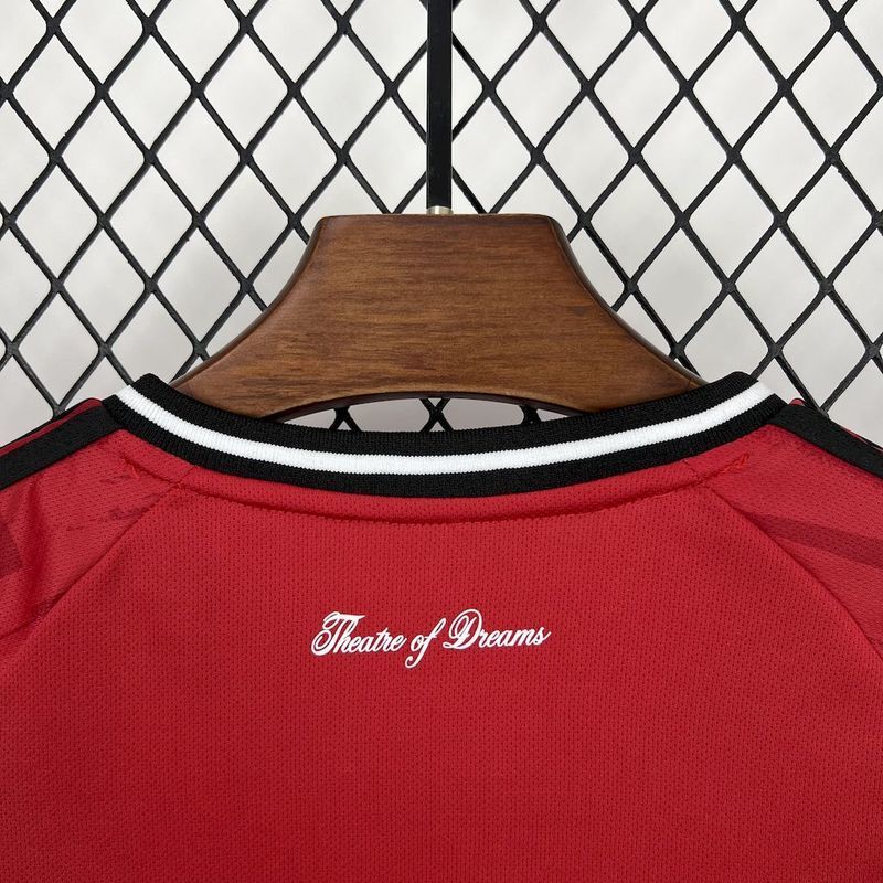 Kit Infantil Manchester United 25/26 –  Vermelho