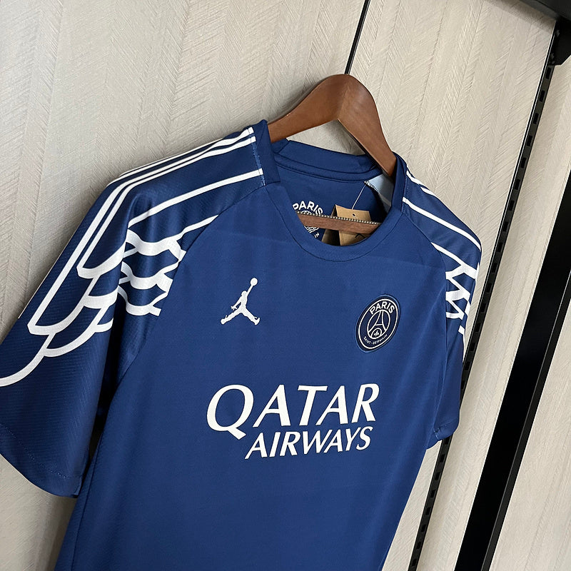 Camisa PSG IV 24/25 - Nike Jordan Torcedor Masculina Azul