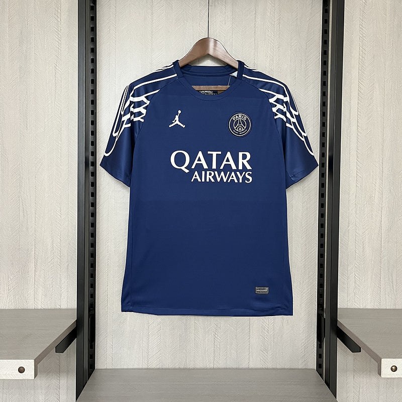 Camisa PSG IV 24/25 - Nike Jordan Torcedor Masculina Azul