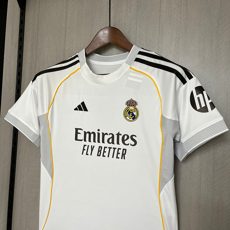 Kit Infantil Real Madrid 25/26 –  Branco casa