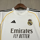 Kit Infantil Real Madrid 25/26 –  Branco casa
