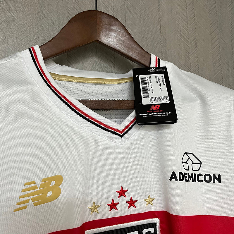 Camisa São Paulo Casa 25/26 -Torcedor Masculina branco