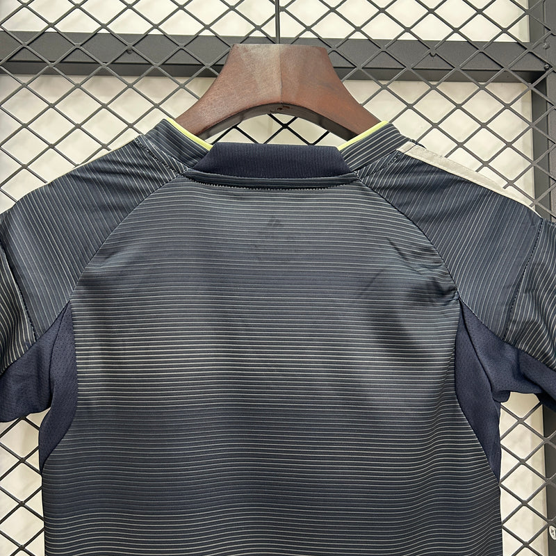 Kit Infantil Real Madrid 25/26– Away Preto