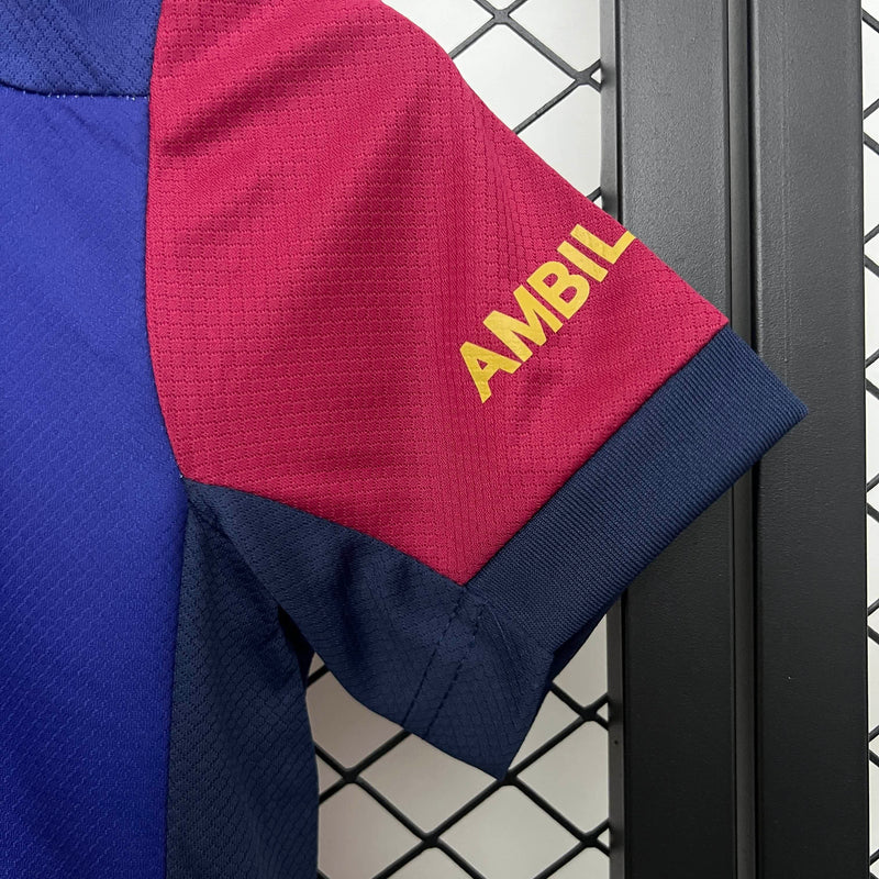 Kit Infantil Barcelona Edição Epecial 25/26 – Azul/Vermelho