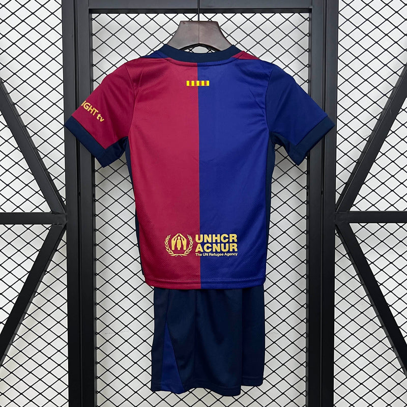 Kit Infantil Barcelona Edição Epecial 25/26 – Azul/Vermelho