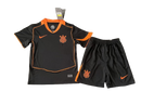 Kit Infantil Corinthians III 25/26  - Preto/Laranja