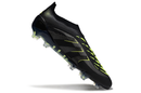 Chuteira Campo Adidas 25 Predator Elite FG- Sem Cadarço Preto/Verde