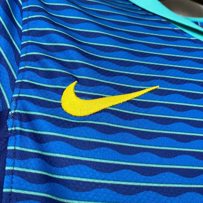 Camisa Seleção Brasil 2 24/25 Nike - Azul  - (Feminina)