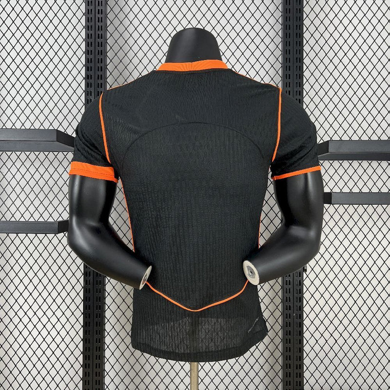 Camisa Corinthians Black Laranja 90 III 25/26  - Versão Jogador