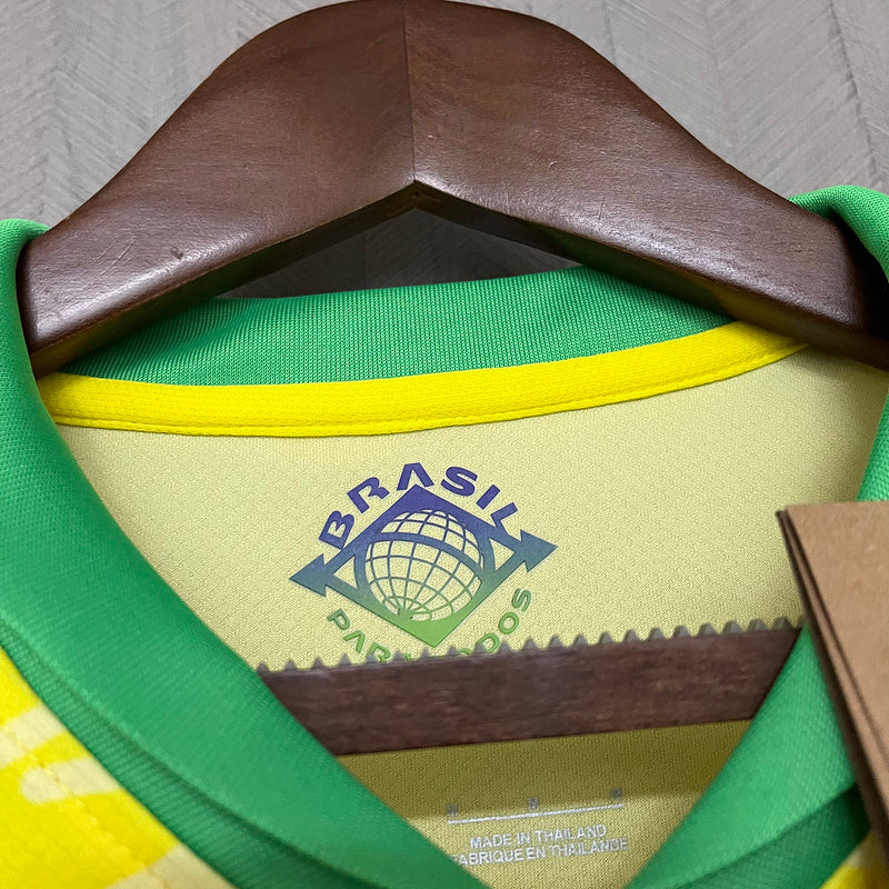 Camisa Seleção Brasil I 24/25 Nike - Amarela - (Feminina)