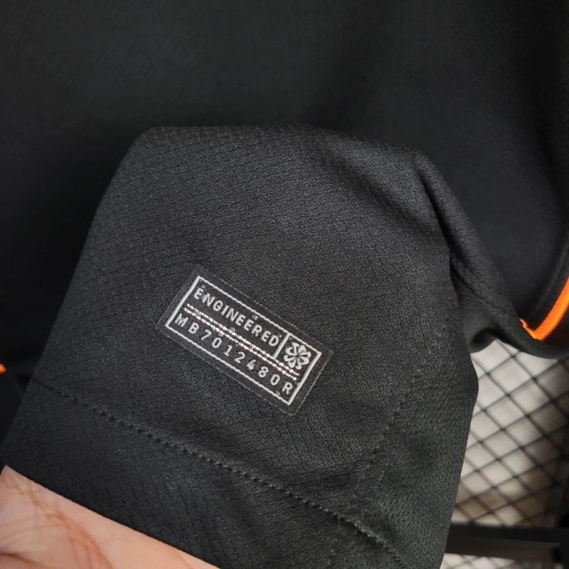 Camisa do Corinthians III 2025/26 Torcedor Nike Total 90 - Black/Laranja