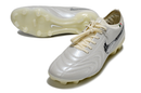 Chuteria Campo Nike Tiempo Legend 10  Elite LUXE Limitada FG- Branco/Prata