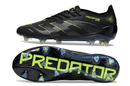 Chuteira Campo Adidas 25 Predator Elite FG- Preto/Verde