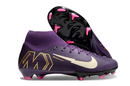 Chuteira Campo Nike Mercurial Superfly FG 10 Academy KM- Cano Alto Roxa
