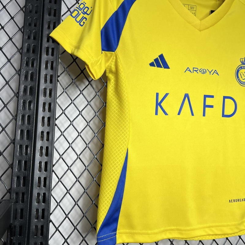 Kit Infantil Al-Nassr 24/25 –  Amarelo
