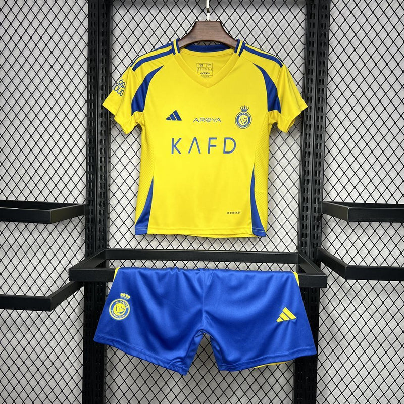 Kit Infantil Al-Nassr 24/25 –  Amarelo