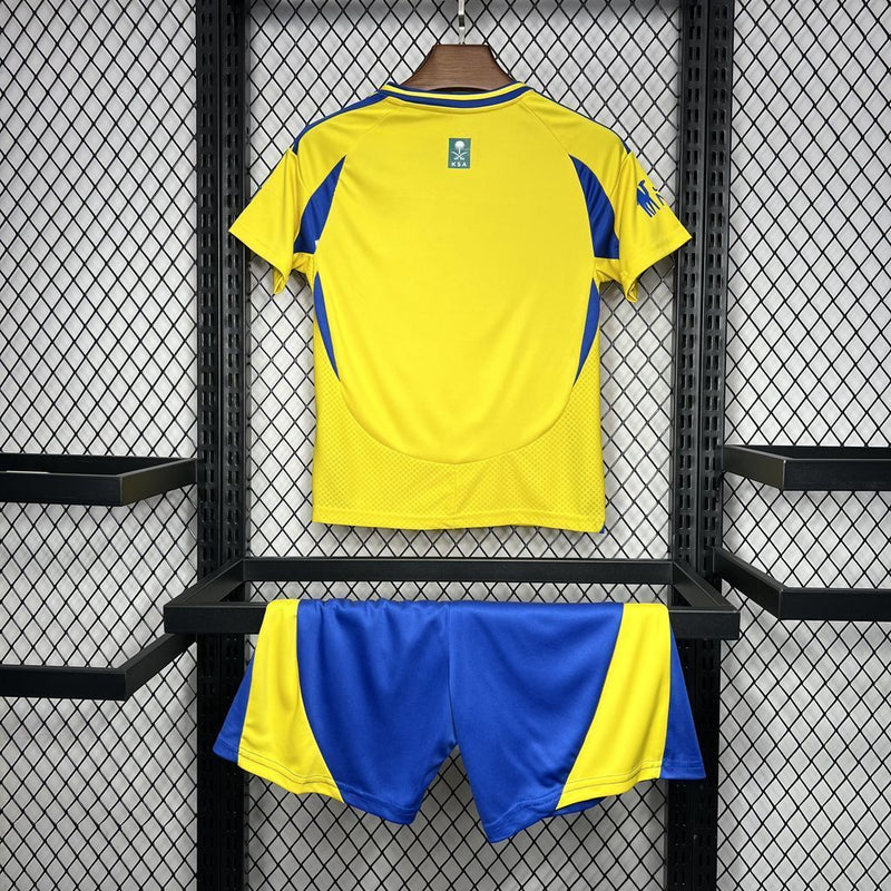 Kit Infantil Al-Nassr 24/25 –  Amarelo