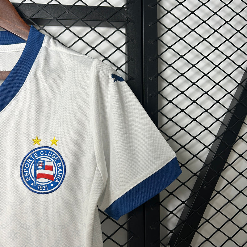 Camisa Bahia Puma 2 25/26 - Feminina Branca Torcedor