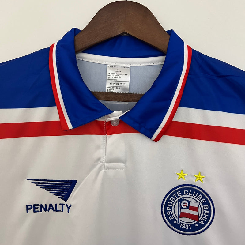 Camisa Bahia Retrô 1998 - Torcedor Branca Penalty Masculina