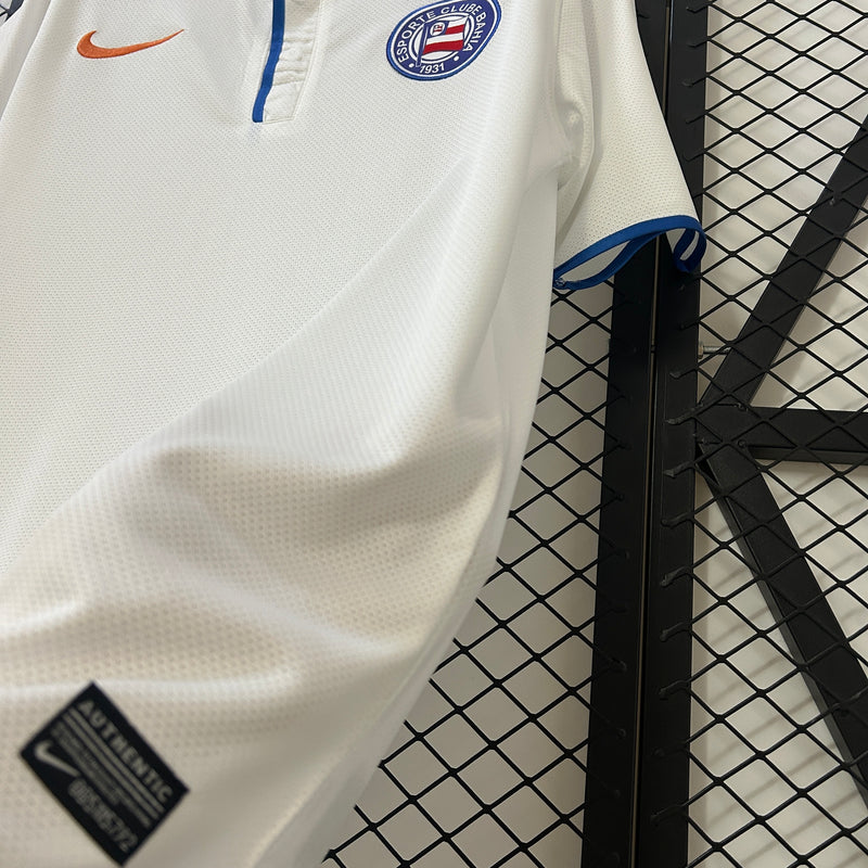 Camisa Bahia Retrô 2013/2014 - Torcedor Nike Masculina Branca