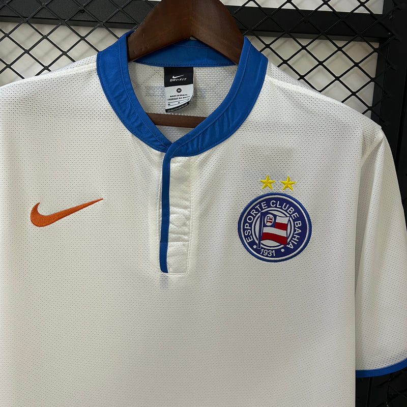 Camisa Bahia Retrô 2013/2014 - Torcedor Nike Masculina Branca