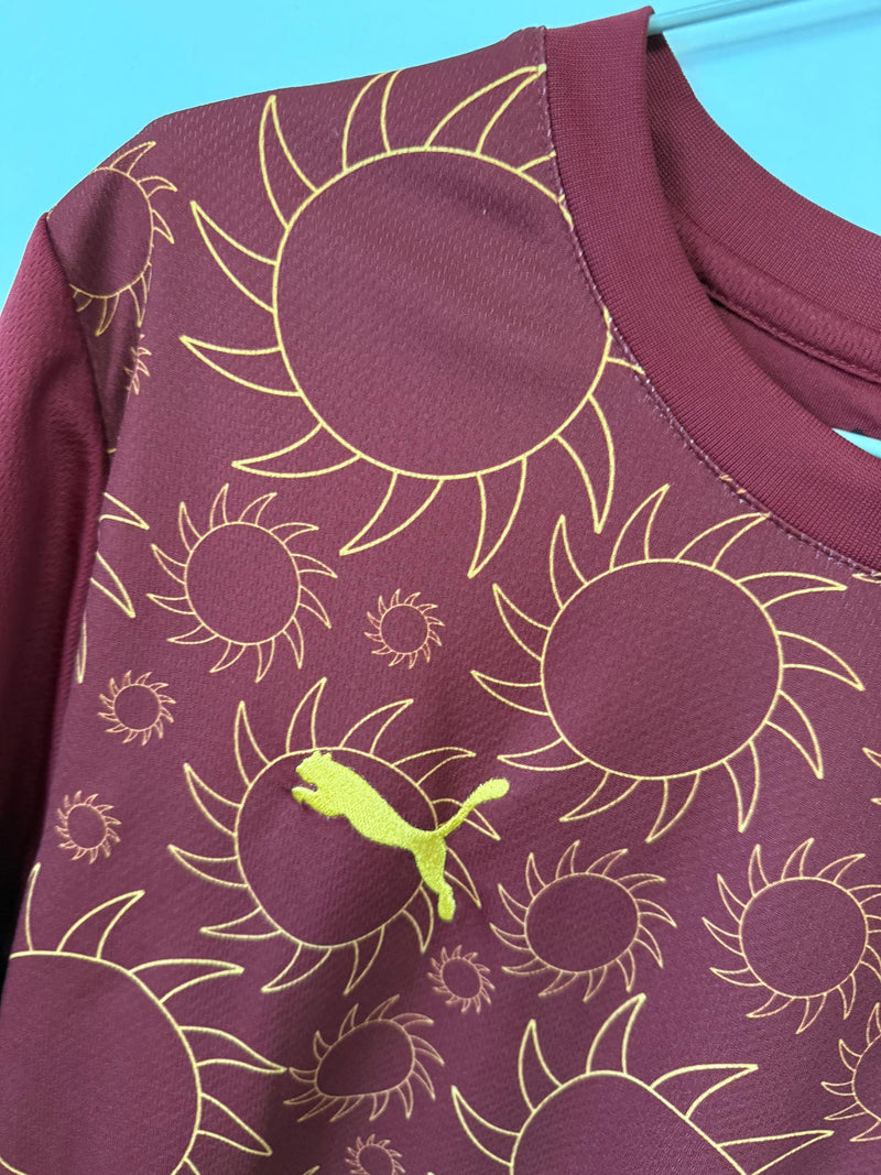 Camisa Bahia Uniforme 3 25/26  - Torcedor Puma Masculina Vermelho