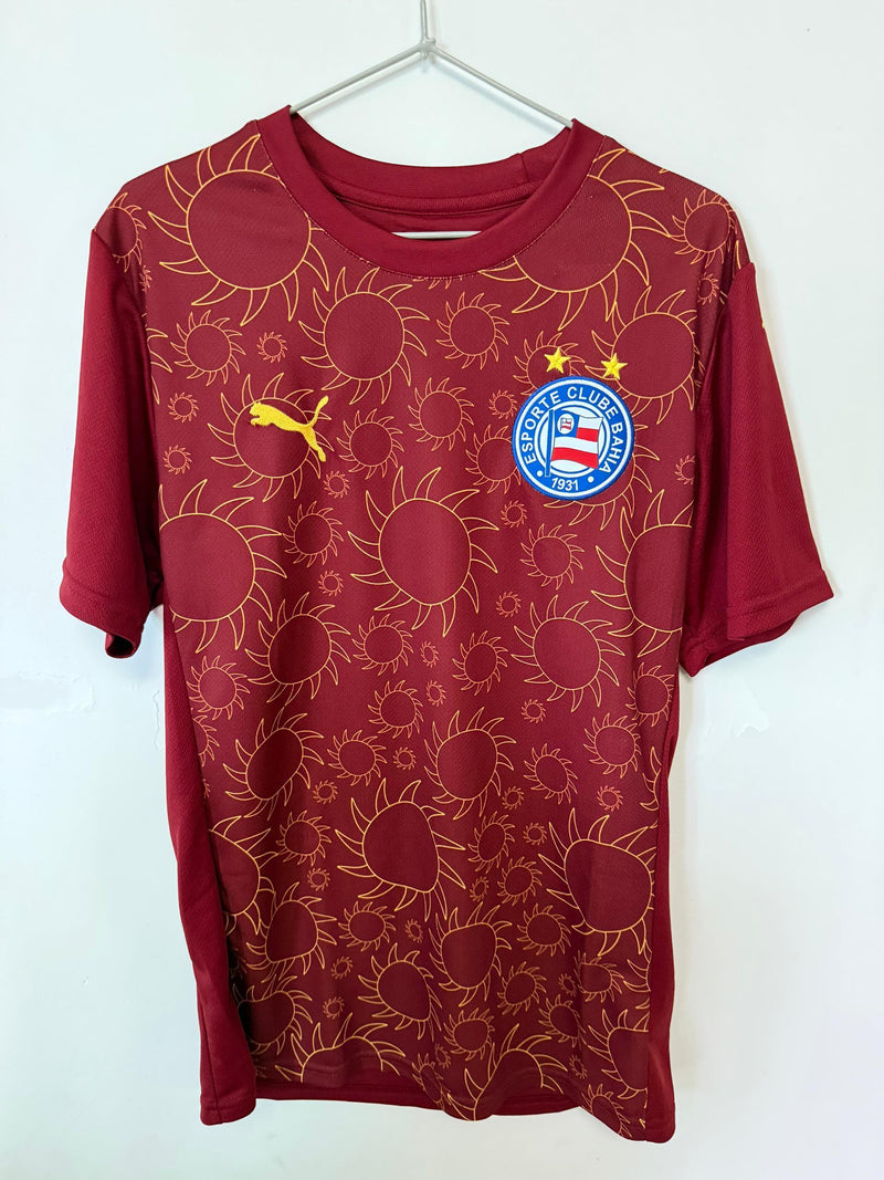 Camisa Bahia Uniforme 3 25/26  - Torcedor Puma Masculina Vermelho