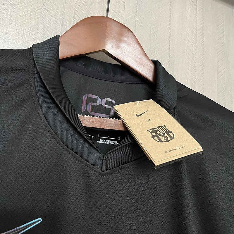 Camisa Barcelona 24/25 - Nike Preta Torcedor Masculina