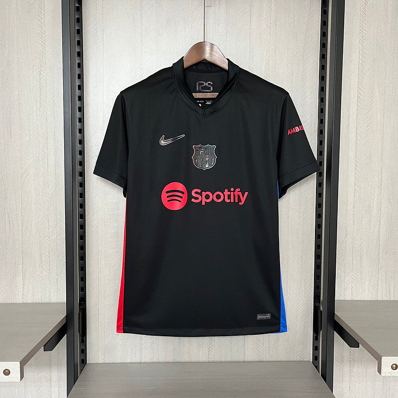 Camisa Barcelona 24/25 - Nike Preta Torcedor Masculina