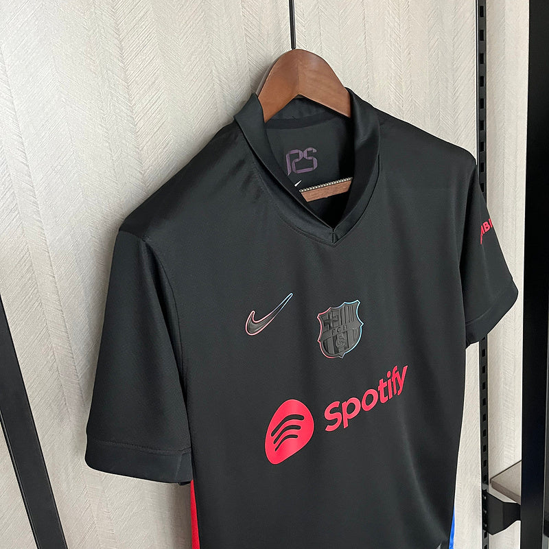 Camisa Barcelona 24/25 - Nike Preta Torcedor Masculina