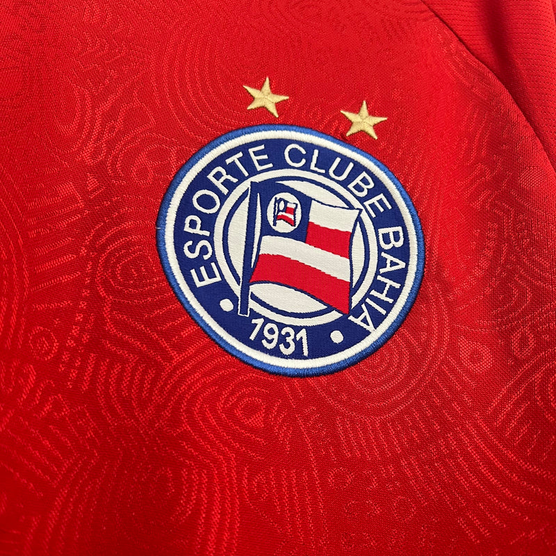 Camisa Bahia 25/26 - Masculina Goleiro Puma Vermelha Torcedor