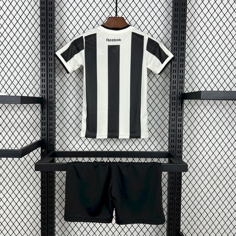 Kit Infantil Botafogo 25/26 –  Prreto/Branco